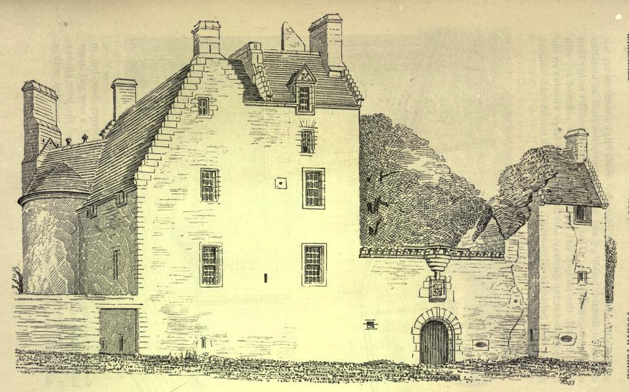 earlshall from NW Macgibbon and Ross, p285